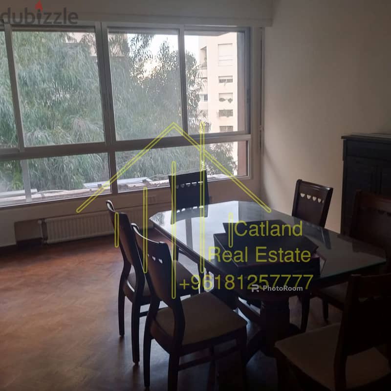 Furnished Apartment for rent in Ashrafieh Sioufi for 1100$ 0