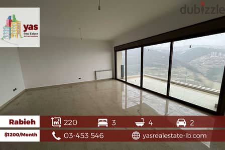 Rabieh 220m2 | Rent | New | Sea View | Calm Area | Prime Location | CL