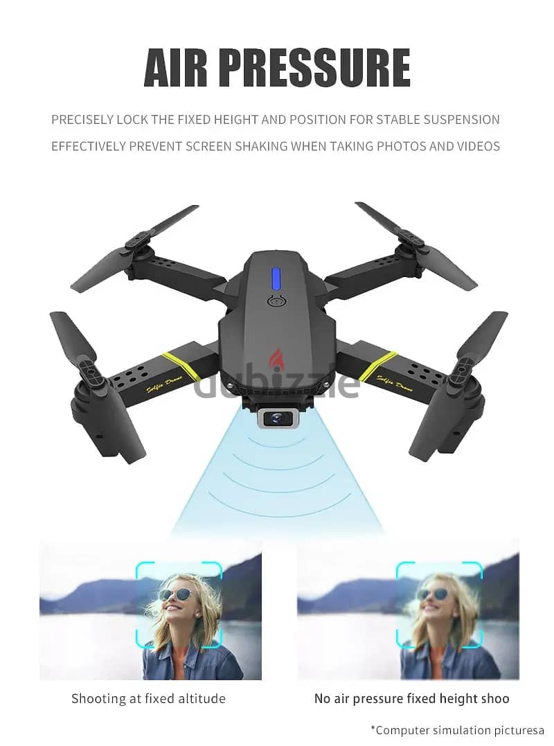 Drone 4K Wide-Angle Helicopter Camera Foldable 1