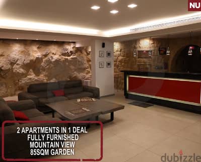 2 apartments in 1 deal / mountain view- Broumana/برمانا REF#NU119415