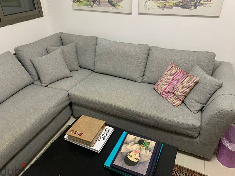 corner sofa 2m50 x 2m50 3