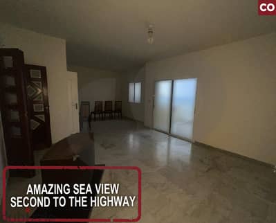 Amazing sea view- Second to the highway -Okaibeh/عقيبه  REF#CO119418