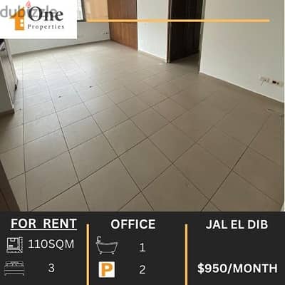 OFFICE FOR RENT IN JAL EL DIB