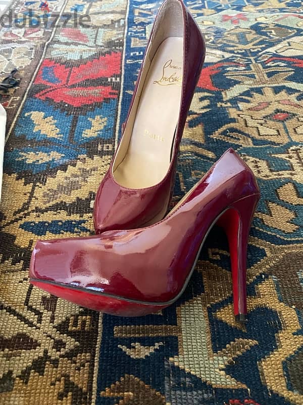 Louboutin red heels 1