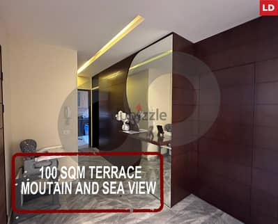 100 sqm terrace-Mountain & sea view-Betchay/بطشاي REF#LD114204