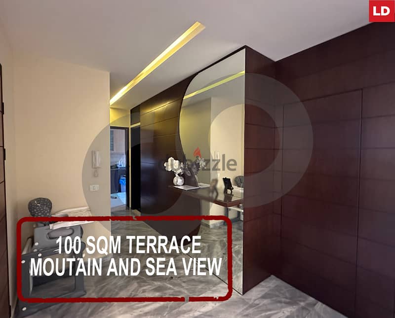 100 sqm terrace-Mountain & sea view-Betchay/بطشاي REF#LD114204 0