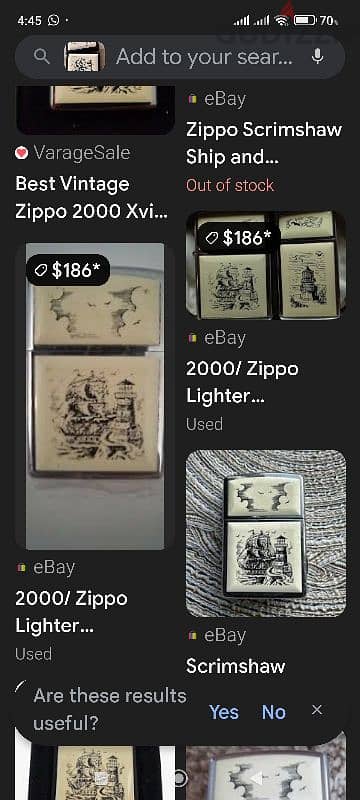 zippo ivory 2