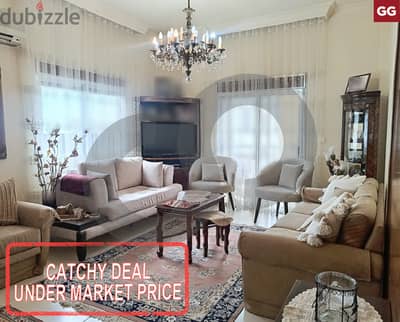 beautifully renovated,breathtaking views in baabda/بعبدا REF#GG119424