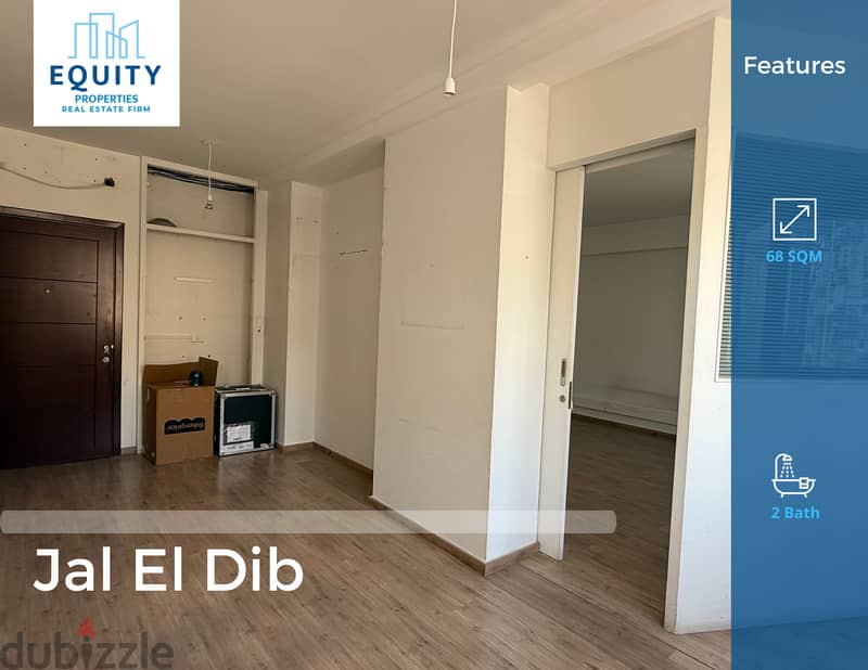 68 SQM Office For Rent In Jal El Dib Prime Location #FR155596 0