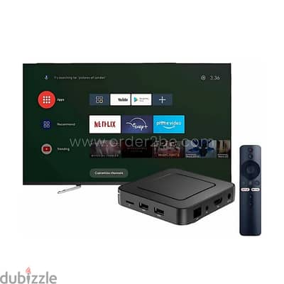 4K Android TV Box – Voice-Controlled HDR Stream, Netflix & YouTube