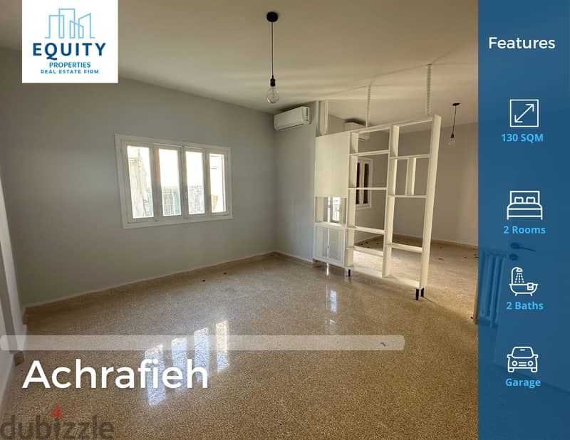 130 SQM Apartment For Sale In Achrafieh شقة للبيع #JZ155824 0