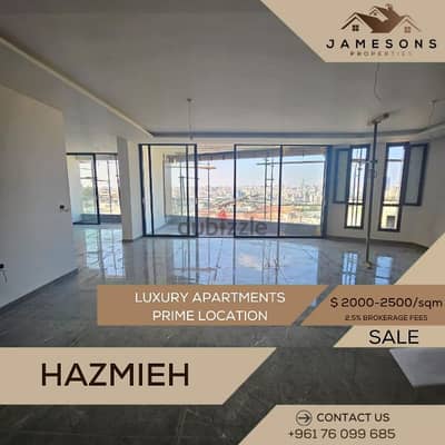 Luxury Apartment for sale Hazmieh     شقة فخمة للبيع في الحازمية