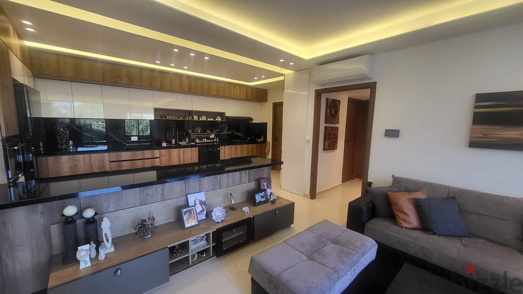 LUX Decorated Apartment+Terrace+View 4 Sale in Beit El Kiko-بيت الكيكو 0