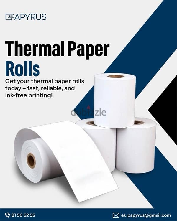 Toners , Thermal Paper Rolls , A4 , POS system , Scale 1