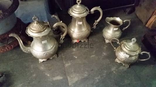 old silver tea pet made in germany