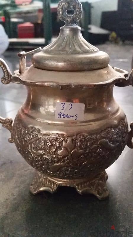 old silver tea pet made in germany 1