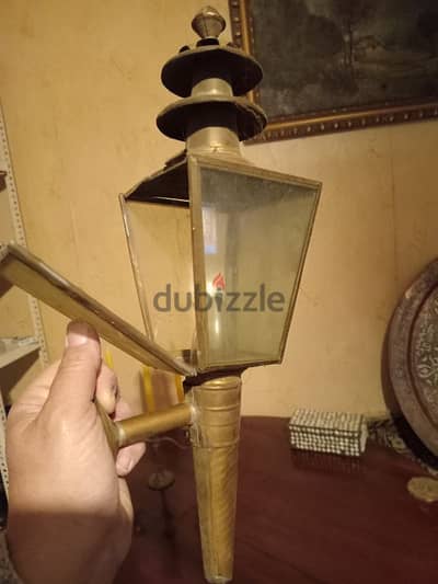 Brass lanterne 100 year  فانوس نحاس عربة خيل