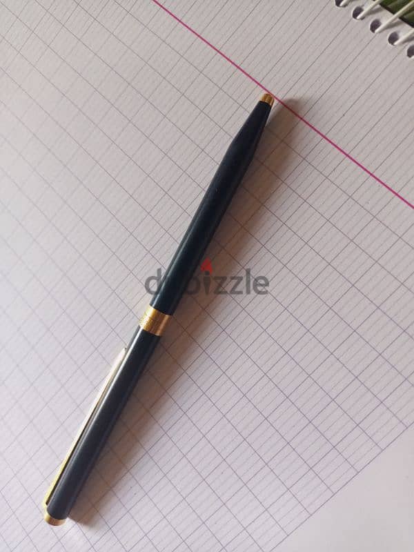 S. T. Dupont Laque De Chine Dark Navy Ballpoint Pen. 1