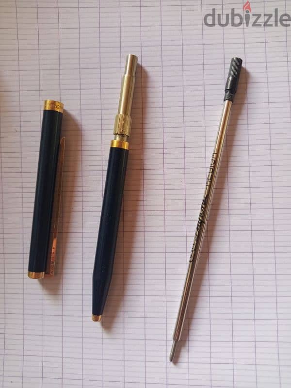 S. T. Dupont Laque De Chine Dark Navy Ballpoint Pen. 2