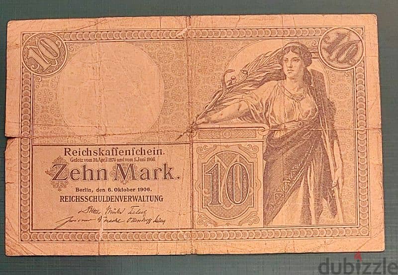 1906 Germany Berlin 10 Mark 0