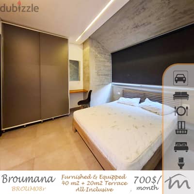 Broumana | ALL INCLUSIVE / NO ADDITIONAL COSTS | Terrace | Furnished