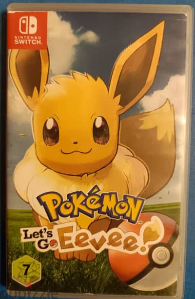 Nintendo switch game Pokemon Let's Go Evee