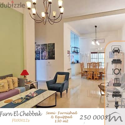 Furn El Chebbak | Furnished & Equipped Charming 2 Bedrooms Apartment