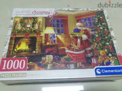 "Santa s visit" 1000pcs puzzle by Clementoni made in italy new sealed