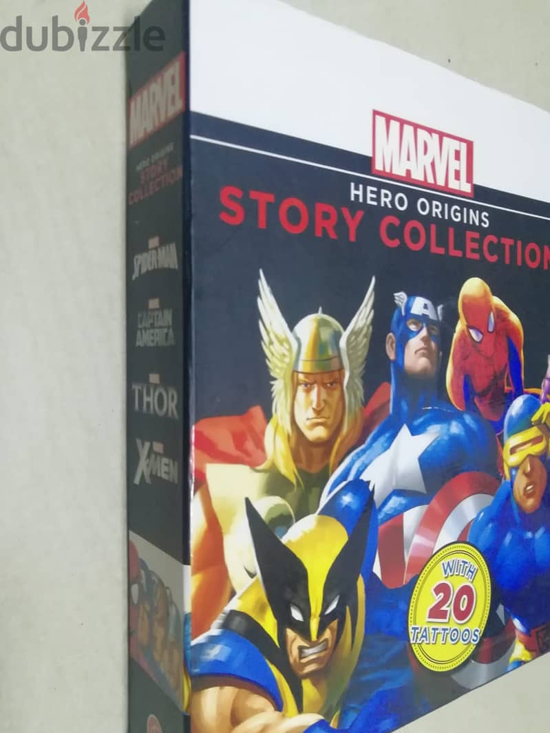 Marvel Hero Origins Story Collection 4 Hardback Books In Slip Case 3