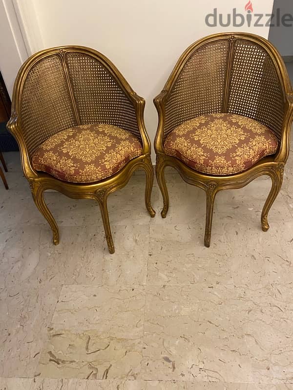 Twin Italian chairs 1