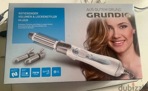 Grundig Rotating Curls and Volume Hair Styler HS6520