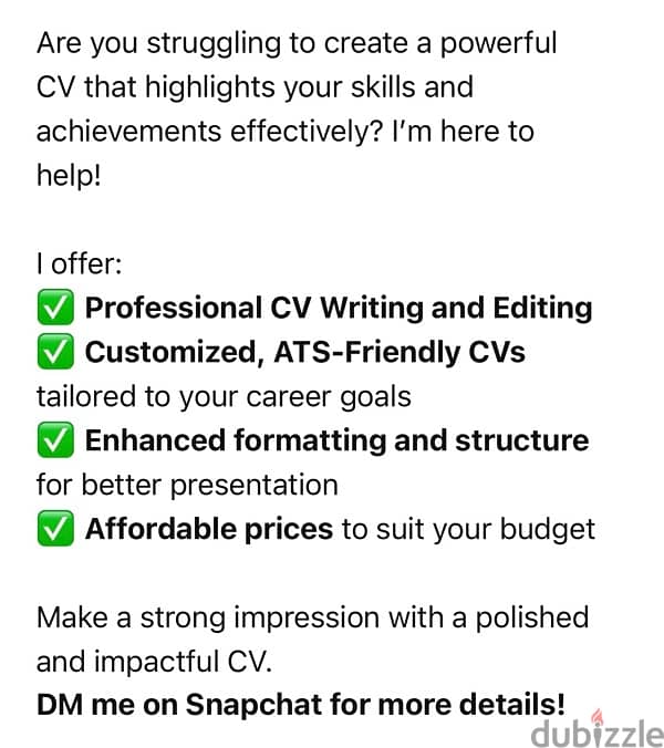 Professional CV Writing and Editing Customized+ATS-Friendly CVs 0