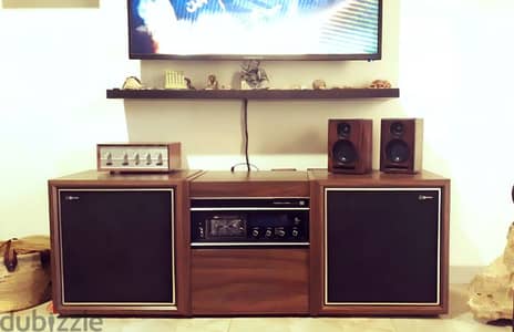 Vintage Toshiba Boston stereo Since 1970 / TURN TABLE / AUX / RADIO