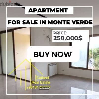 Apartment for sale with instalments in Monte Verde for 250,000$