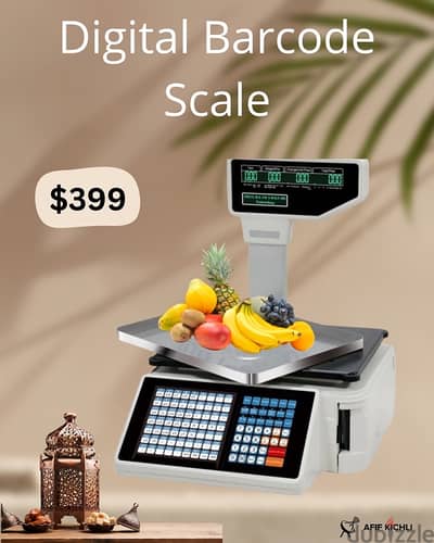 Digital Barcode Scale New