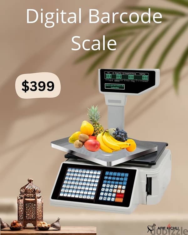 Digital Barcode Scale New 0