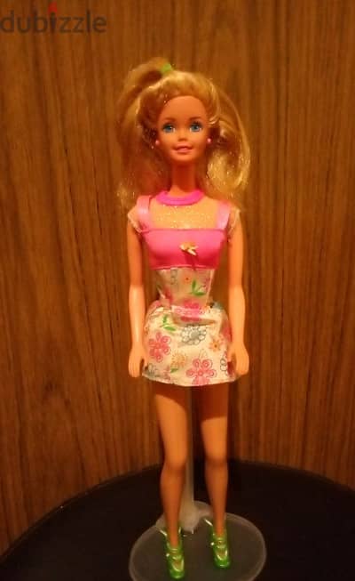 Barbie FLOWER FUN Vintage Mattel Rare Good doll Bend legs twist'n turn