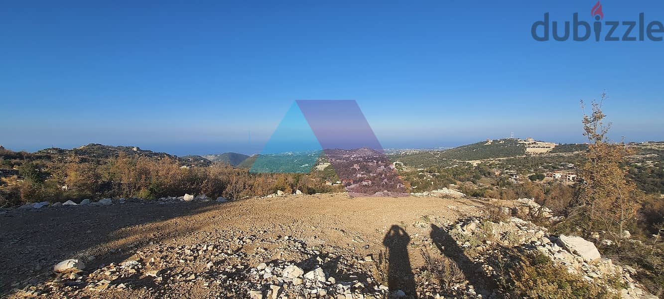 A 848 SQM  Land for sale in Mechmech / Jbeil  - أرض للبيع في مشمش 1