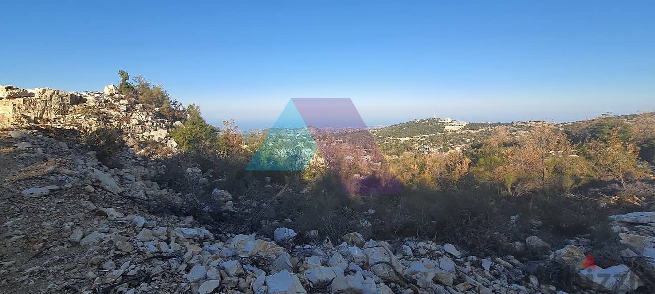 A 848 SQM  Land for sale in Mechmech / Jbeil  - أرض للبيع في مشمش 2