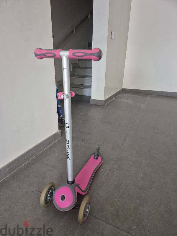 Scooter for a child. 1