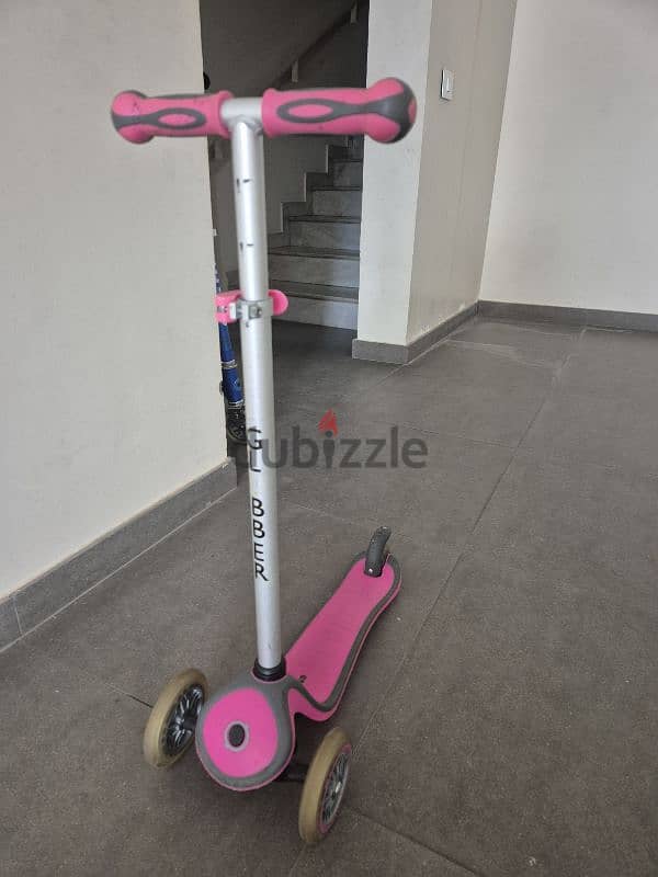 Scooter for a child. 2