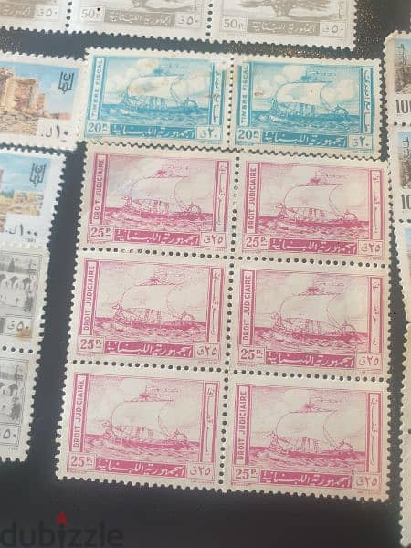 Lebanon Liban Revenue Fiscal Justice Stamps,different categories 1