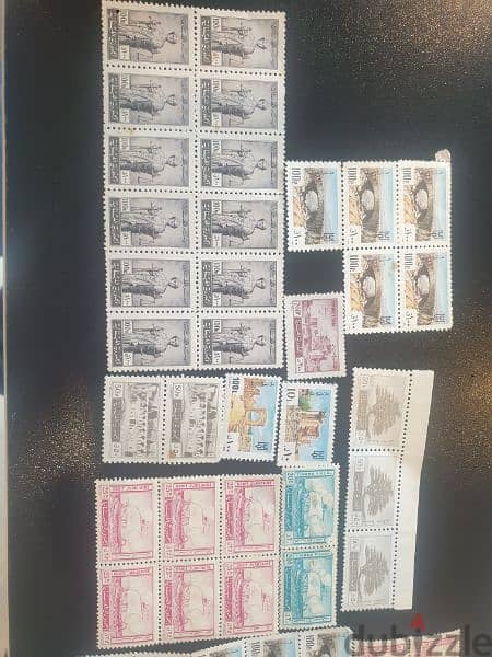 Lebanon Liban Revenue Fiscal Justice Stamps,different categories 4