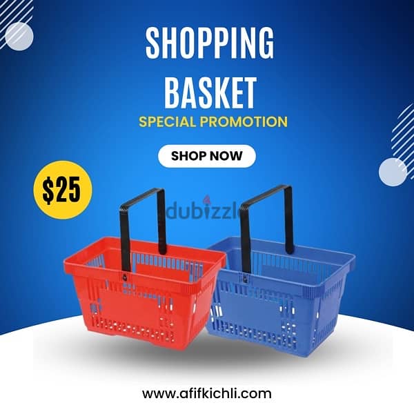 Trolley & Basket for Supermarket 7