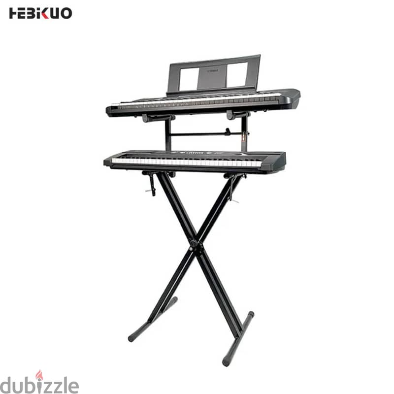 Hebikuo Q-50 Adjustable Elevated Keyboard Stand 0