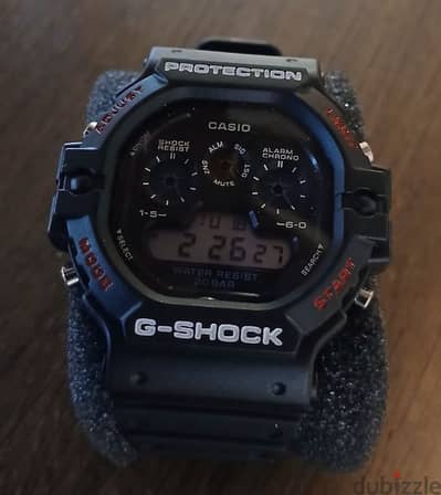 Watch G SHOCK / CASIO Water Resist & Rubber Protection ساعة