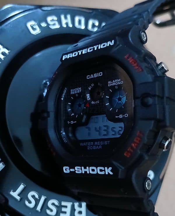 Watch G SHOCK / CASIO Water Resist & Rubber Protection ساعة 1