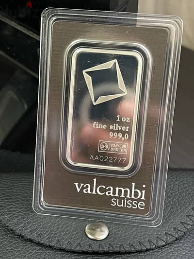 Silver Valcambi Suisse Ounse AA 022 777