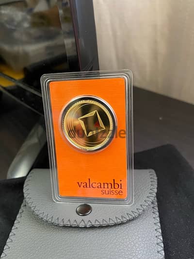 Gold Valcambi Suisse Ounse Circle Limited Edition