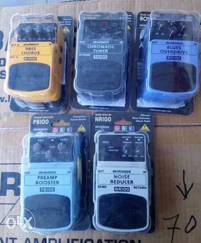 Guitar pedals Behringer Germany